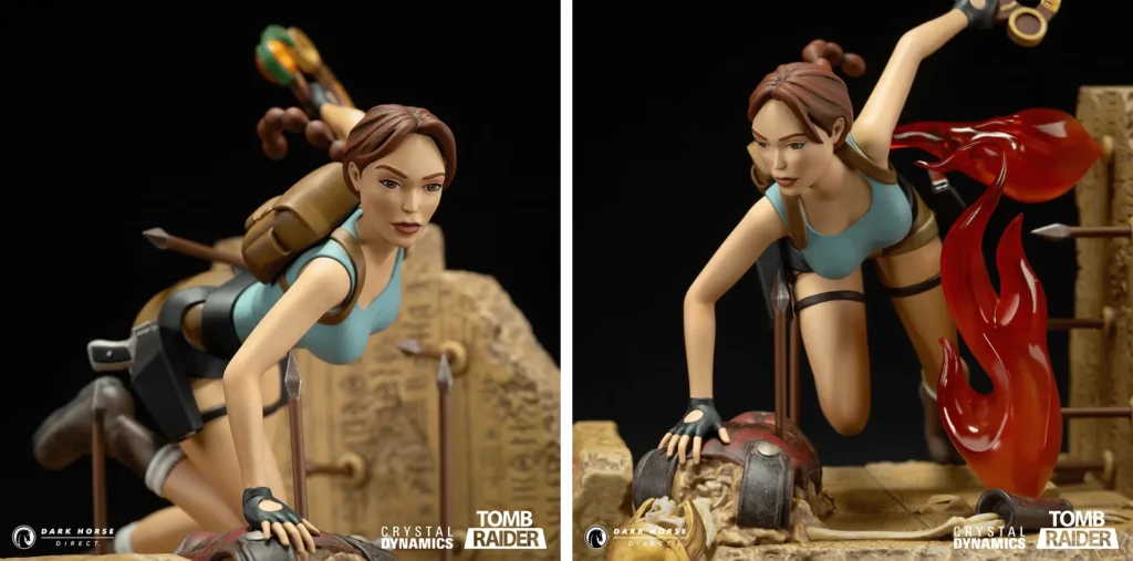 Nova estatueta em PVC de Lara Croft (Era Clássica)