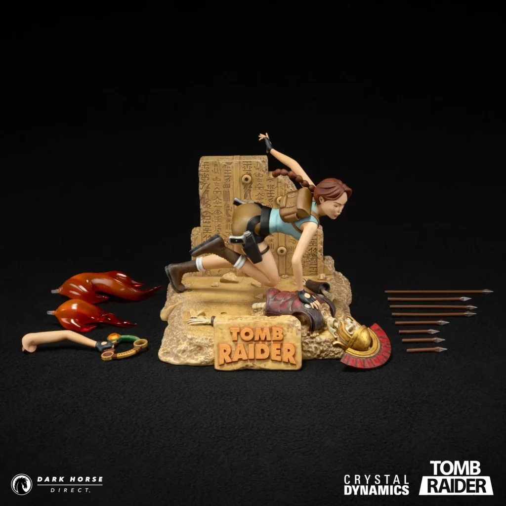 Nova estatueta em PVC de Lara Croft (Era Clássica)