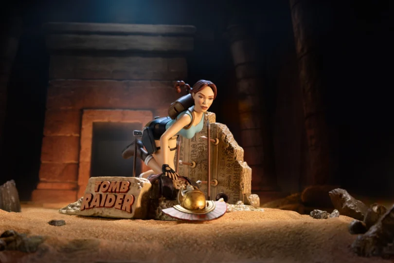 Nova estatueta em PVC de Lara Croft (Era Clássica)
