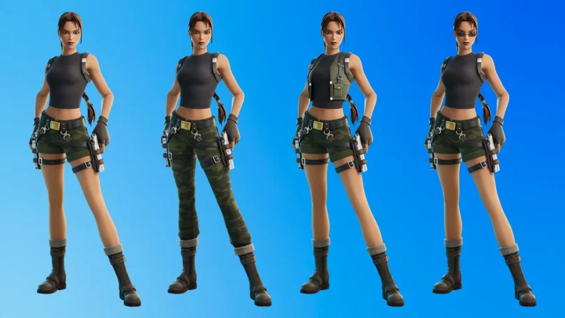 Lara Croft retorna ao Fortnite com o estilo de Angel of Darkness Lara Croft retorna ao Fortnite com o estilo de Angel of Darkness
