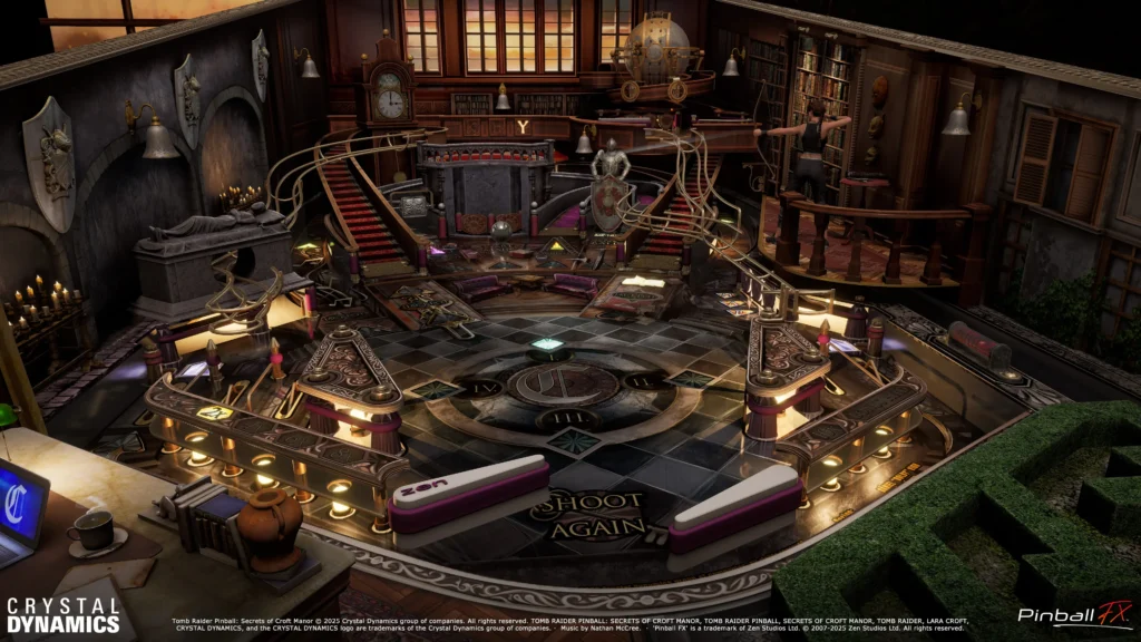 Tumbas, armadilhas e... fliperamas! Tomb Raider chega ao Pinball FX
