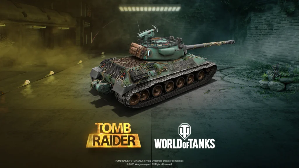 Lara Croft se junta ao World of Tanks
