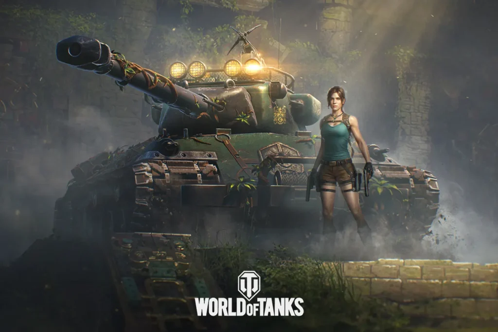 Lara Croft se junta ao World of Tanks
