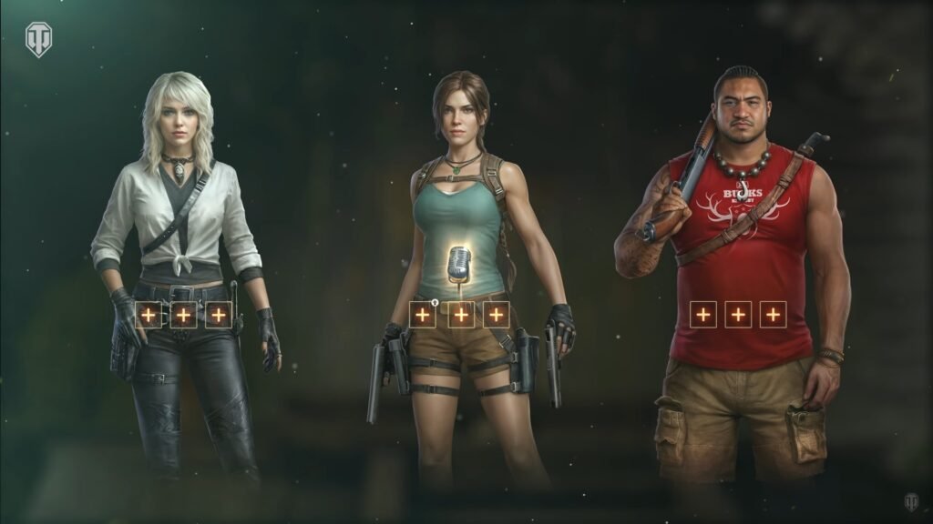 Lara Croft se junta ao World of Tanks