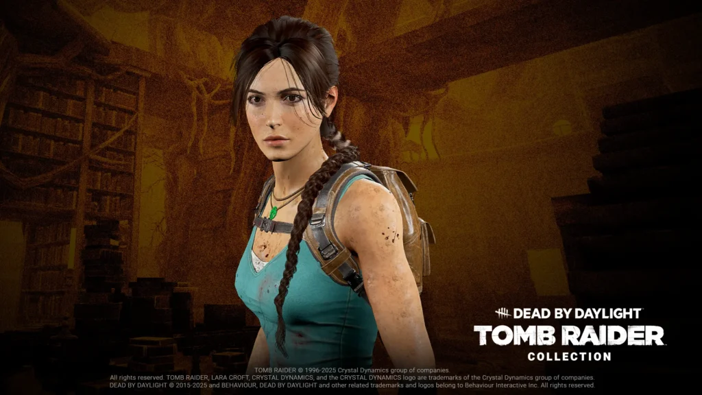 Duas novas skins para Lara Croft em Dead by Daylight!