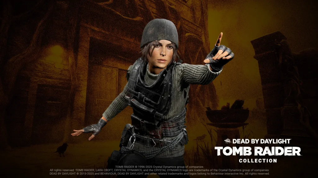 Duas novas skins para Lara Croft em Dead by Daylight!