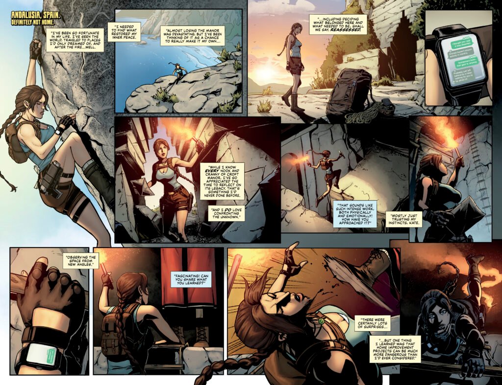 Nova série em quadrinhos "Tomb Raider: Sacred Artifacts" segue os eventos após Underworld