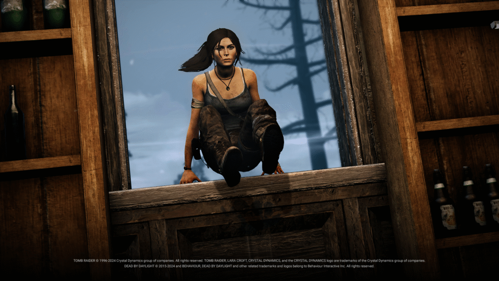 Aventure-se no Desconhecido com Lara Croft em Dead by Daylight