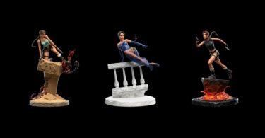 Weta Workshop revela novas estatuetas de Lara Croft baseadas em Tomb Raider 4, 5 e 6!